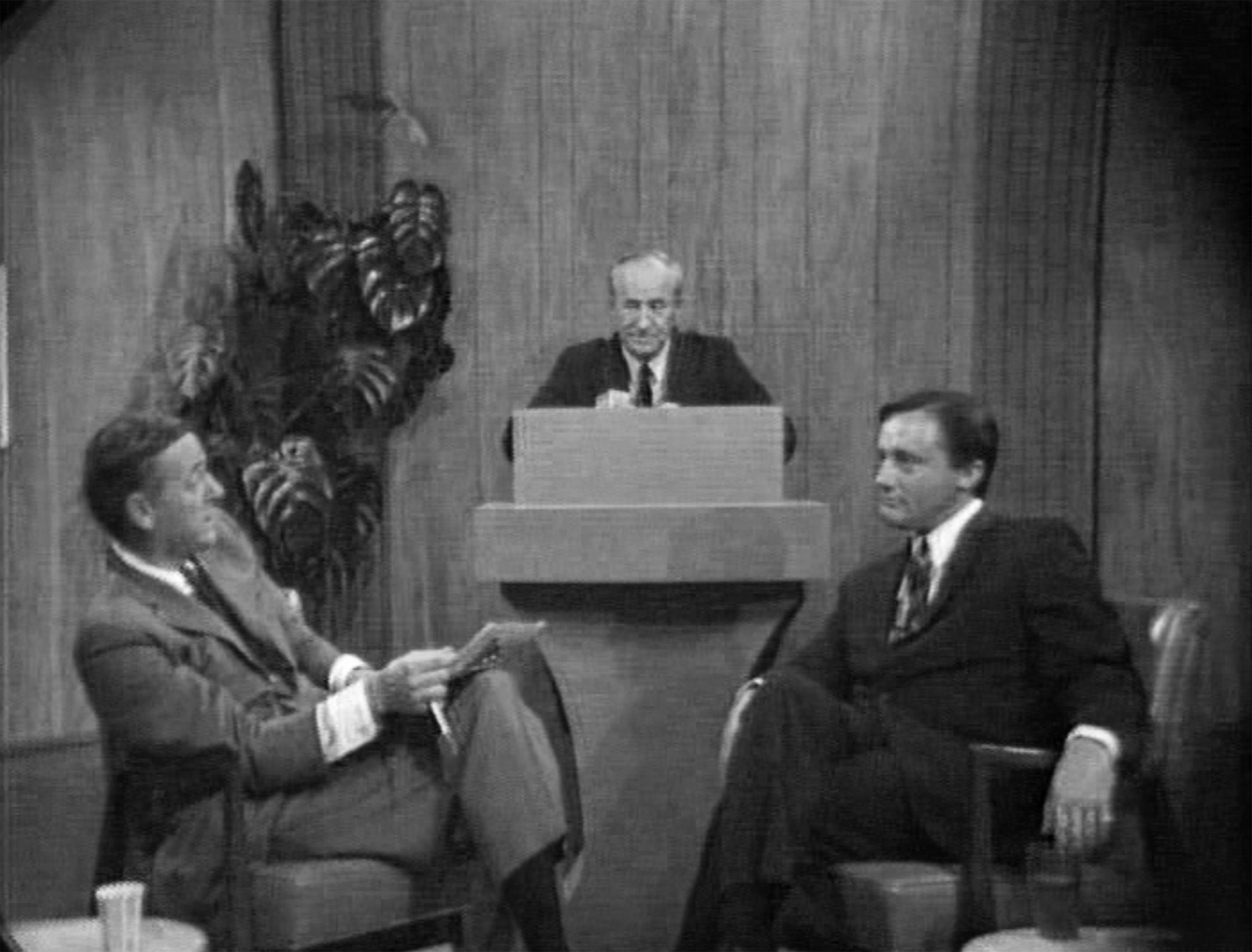 William F. Buckley Jr. and Robert Vaughn, July 8, 1967, Program 065