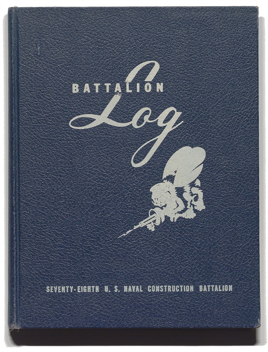 Battalion Log, circa 1945.