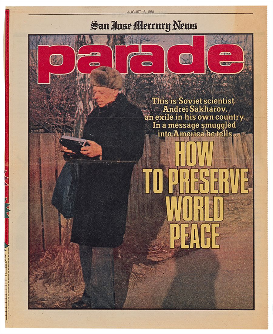 How to Preserve World Peace, published in Parade Magazine, issued by San Jose Mercury News, August 16, 1981. From the Sidney D. Drell Papers, Hoover Institution Archives.