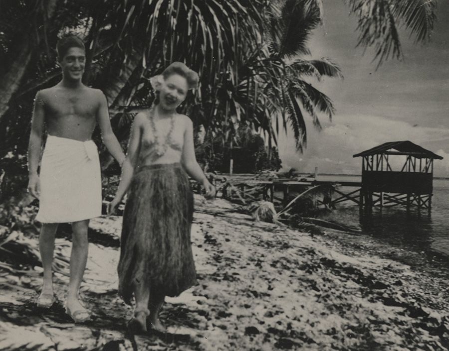 Photocollage of Natale Bellantoni and Irene Sztucinski, no date.