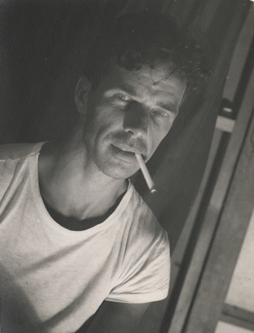 Black and white photograph of Edwin Keegan taken by Natale Bellantoni, no date.